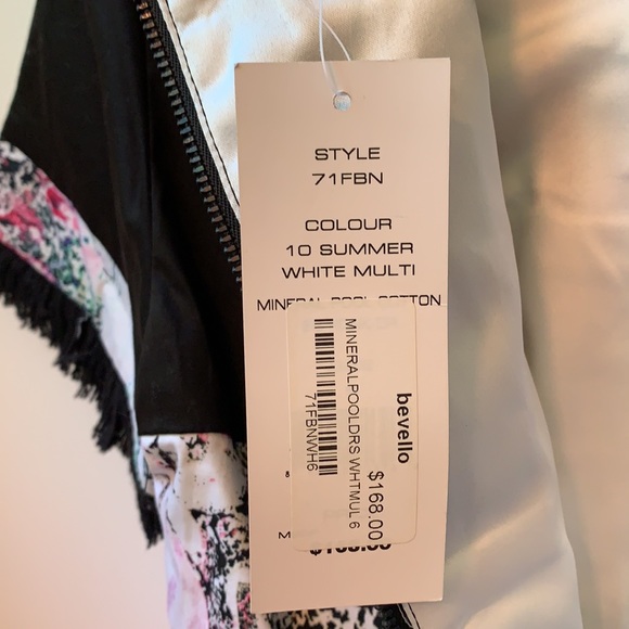 French Connection Mineral Pool multicolored mini dress sz 6 US - Picture 15 of 15